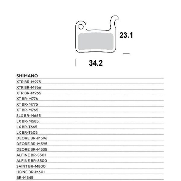 MOTO-MASTER Klocki hamulcowe – 730155