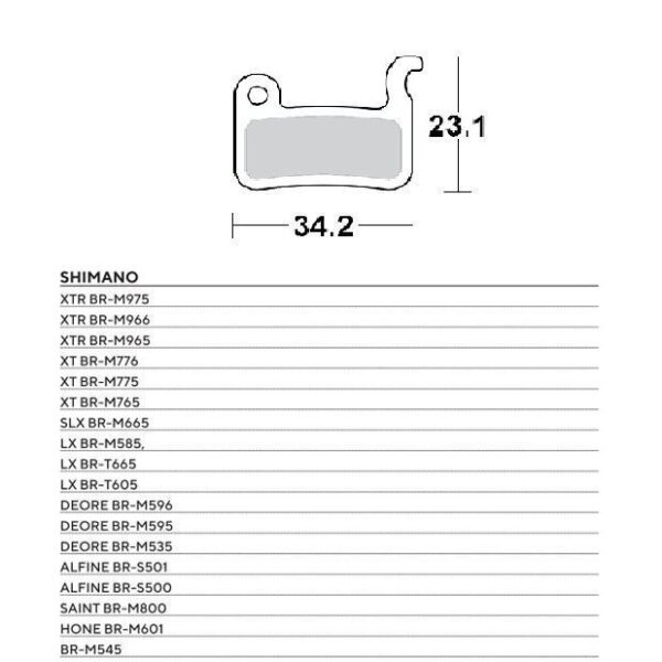 MOTO-MASTER Klocki hamulcowe – 730154