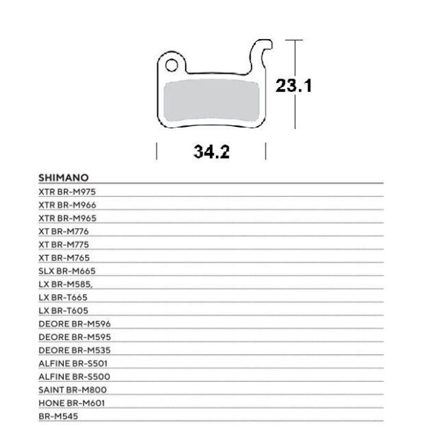 MOTO-MASTER Klocki hamulcowe – 730146