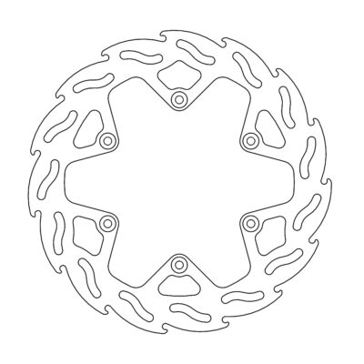 Tarcza hamulcowa - YAMAHA YZ/YZF/WRF 125/250/4...