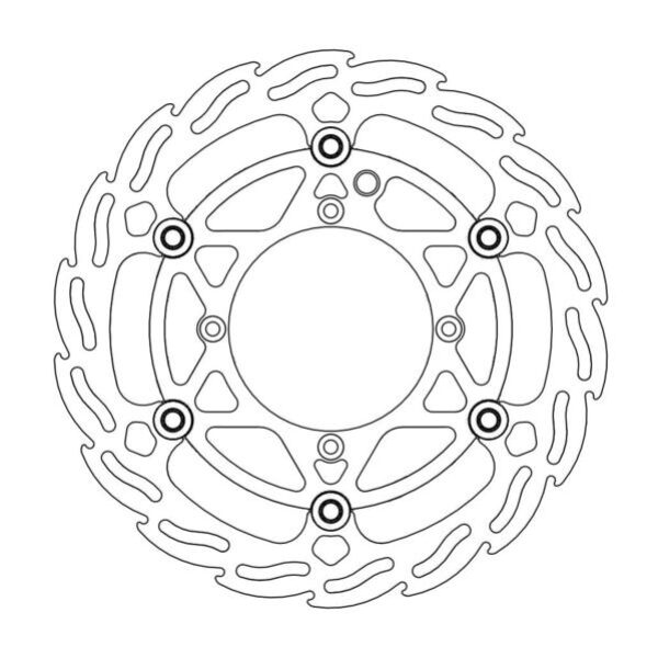 Tarcza Hamulcowa (Pływająca) 260MM KTM SX 85 ’11-, 250/350 Freeride ’14- Husqvarna TC85 ’14 Przód (z Otworem NA Czujnik Prędkośc | Moto-Master