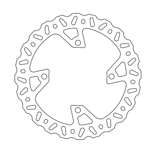 Tarcza Hamulcowa Tył Nitro Tył 250MM Kawasaki KXF 450 ’19 – | Moto-Master