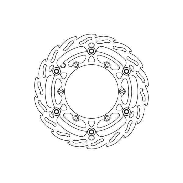 Tarcza Pływająca Przód 270MM Flame (Aluminiowy Środek) Beta 250/300/350/390/400/430/450/480/498/500 RR ’13-’20 | Moto-Master