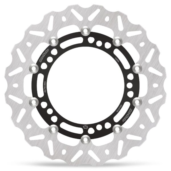 Tarcza Hamulcowa Pływająca Przód / Przednia NITRO ROAD (Aluminiowy Środek) Kawasaki: Z650, Z900 (300X142, 5X5) | Moto-Master