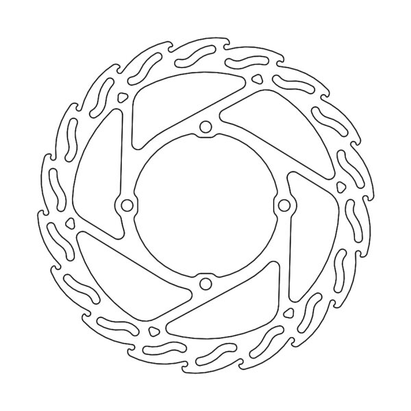 Tarcza Hamulcowa Przód Flame 270MM Kawasaki KXF 250/450 ’15- (Potrzebny Adapter: M211047) | Moto-Master