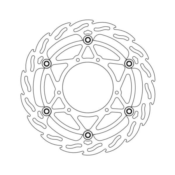 Tarcza Hamulcowa Przód Flame Floating (Pływająca) 270MM Honda CR 125/250 ’95-’07, CRF 250/450 ’04-, Cannondale 440 ’03- | Moto-Master