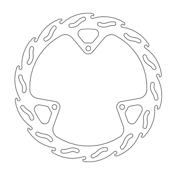 Tarcza Hamulcowa Przód Flame KTM SX 65 ’02-, Husqvarna TC 65 ’17-, Gasgas MC 65 ’21- | Moto-Master