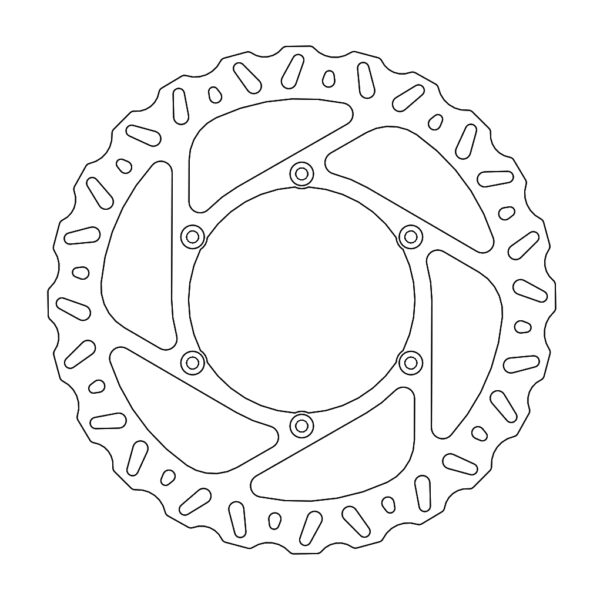 Tarcza Hamulcowa Przód Nitro 270MM Yamaha YZ/YZF 125/250/450 ’16-, WRF 250 ’17-’19, 450 ’16-’18 | Moto-Master