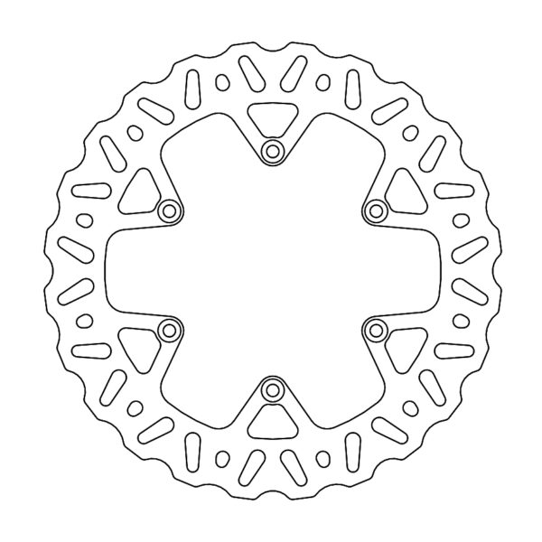 Tarcza Hamulcowa Tył NITRO 240MM DO Beta 250/300/350/390/400/430/450/480/498/500 RR ’13-’24 | Moto-Master