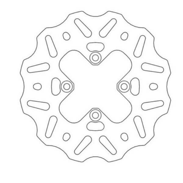 Tarcza Hamulcowa Tył Nitro KTM SX 65 ’00-’22, Husqvarna TC 65 ’17-’22, Gasgas MC 65 ’21-’22 | Moto-Master