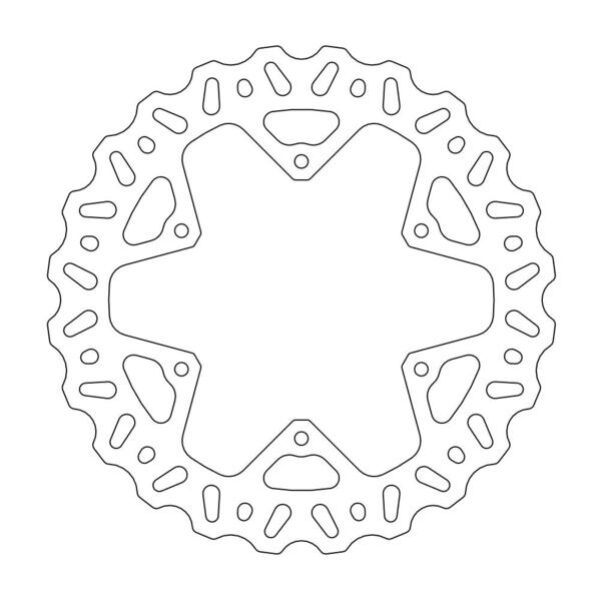 Tarcza Hamulcowa Tył Nitro Yamaha YZ/YZF 245MM | Moto-Master