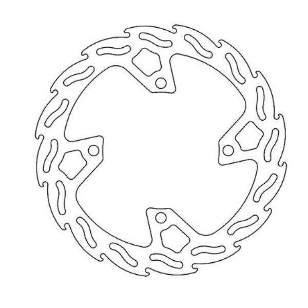 Tarcza Hamulcowa Tył / TYLNA BIMOTA BX 450 ’23-, Kawasaki KX 250 20, KX 450 ’19- (Grubość 4.4MM) | Moto-Master