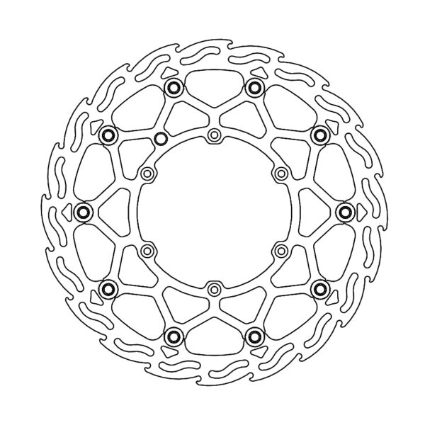 Tarcza Pływająca Przód 320M /4MM (Supermoto) Pasuje DO KTM, Husqvarna, Husaberg | Moto-Master