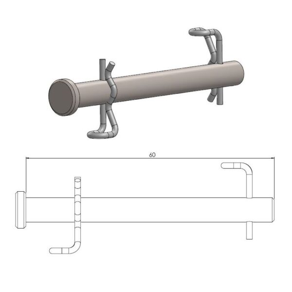 Trzpienie mocujące klocki – KTM 85 SX – – 213078