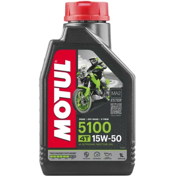 Motul olej silnik 5100 4t ester 15w50 1l | MU102779