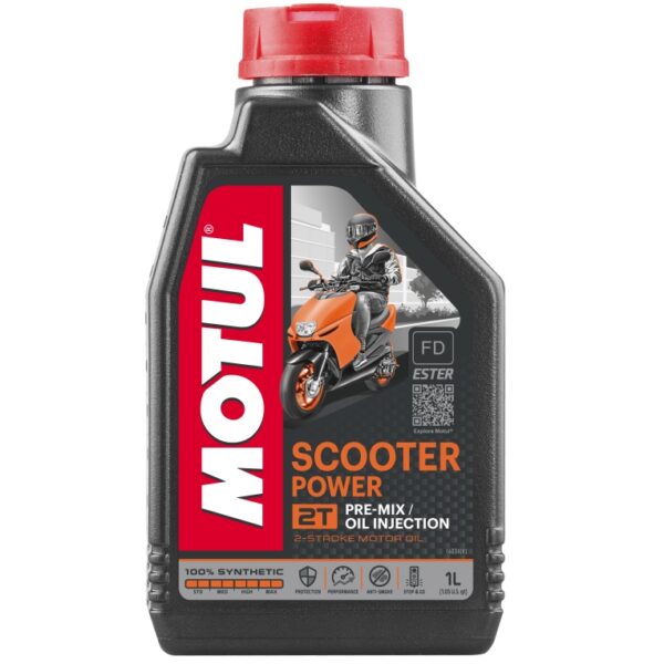 MOTUL OLEJ SILNIK SCOOTER 2T POWER 1L (100% SYNTETYK)