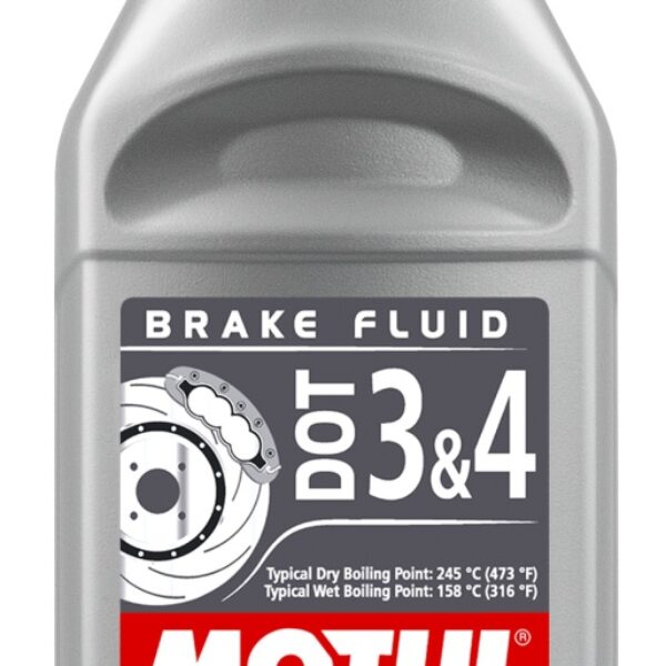 MOTUL PŁYN HAMULCOWY DOT3 ORAZ DOT4 0,5L (SYNTETYCZNY)