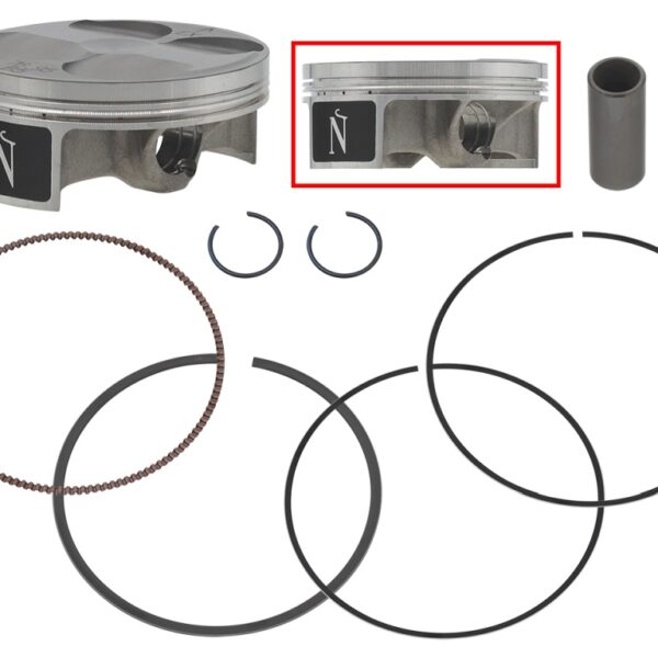 Tłok Yamaha WR 250F / YZ 250FX (WRF 250 / YZF 250FX) ’20-21, YZ 250F (YZF 250) ’19-21 (STD=76.95MM) KUTY (Pierscienie FX-40050R) | Namura