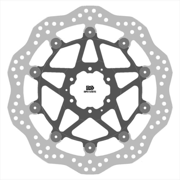 Tarcza Hamulcowa Przód Honda XL 750 Transalp ’23, (310X62X4,5Mm) (6X6,25Mm) Wave (Środek Aluminiowy) | NG