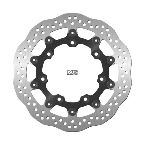 Tarcza Hamulcowa Przód Kawasaki VN 1500 Vulcan ’87-’05, VN 800 Vulcan ’94-’06, VN 500 Vulcan ’90-’09 (300X130X5Mm) (7X10,25Mm) Wave Pływająca | NG