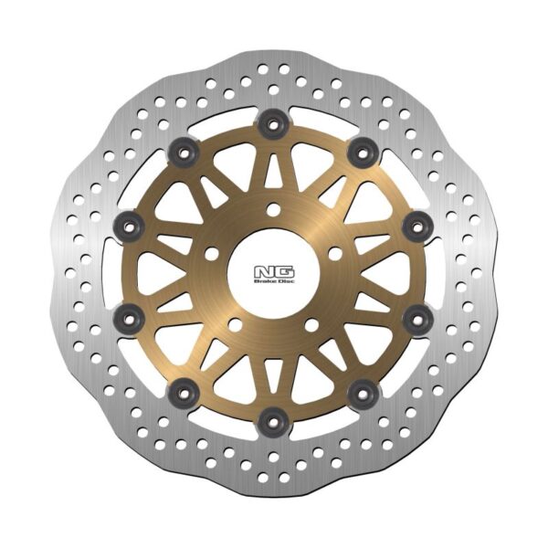 Tarcza Hamulcowa Przód Suzuki RG 125/250 F/Gamma ’91-’94, GSF 1200 BANDIT ’07-’12, GSX 750 ’97-’08, GV 1200 MADURA ’85-’86, VZ 800 Marauder ’96-’04 (300X64X5MM) (5X10,25MM) WAVE Pływająca | NG