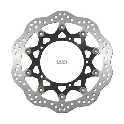 NG TARCZA HAMULCOWA PRZÓD YAMAHA FZ8/FZS FAZER '10-'16, XT 1200Z SUPER TENERE '10-'21, YZF R1 '07-'15, YZF R6 '05-'16 (310X132X4,5MM) (5X8,25MM) WAVE PŁYWAJĄCA (ŚRODEK ALUMINIOWY)