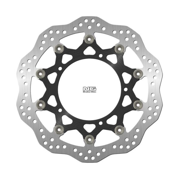 Tarcza Hamulcowa Przód Yamaha Fz8/Fzs Fazer ’10-’16, XT 1200Z Super Tenere ’10-’21, YZF R1 ’07-’15, YZF R6 ’05-’16 (310X132X4,5Mm) (5X8,25Mm) Wave Pływająca (Środek Aluminiowy) | NG