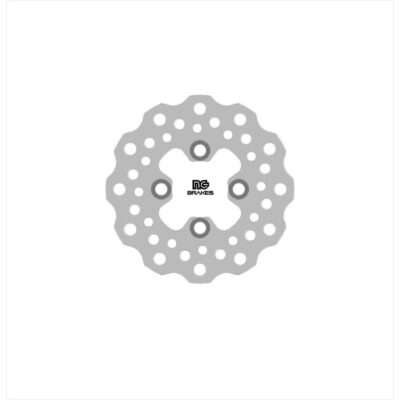 Tarcza Hamulcowa Przód Yamaha YFM/YFS/YFZ 200/250/350/450/600/660/700 Grizzly/Raptor/Warrior '91-'23 (161X48X3,5Mm) (4X10,25Mm) Wave | NG