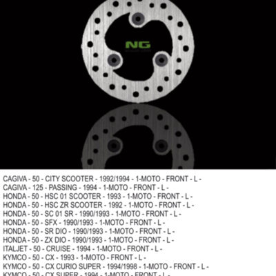NG Tarcza hamulcowa - NG108