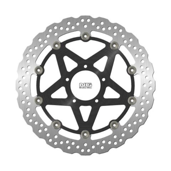 Tarcza Hamulcowa Przód Ducati Panigale ’12-21 (330X72X5Mm) (5X8,5Mm) Wave Pływająca (Środek Aluminiowy) | NG