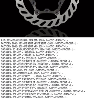 NG Tarcza hamulcowa - NG1288X