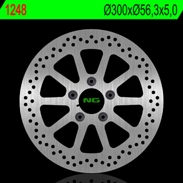 Tarcza Hamulcowa Przód Harley Davidson 883/1200/1450/1584/1690/1800 (300X56, 3X5) (5X8,5MM) WAVE | NG