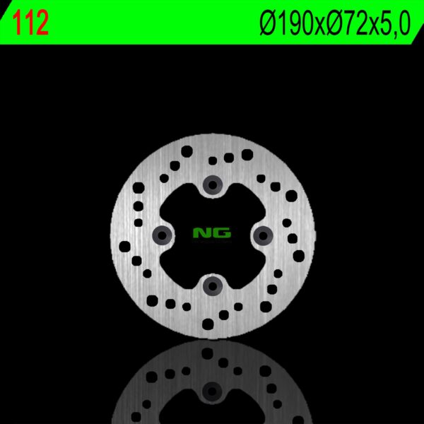 NG Tarcza hamulcowa – HONDA HELIX 250 (190X72X5MM… (1995-1999)