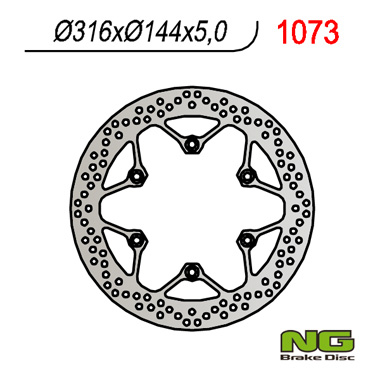 Tarcza Hamulcowa Przód Honda ST 1100 '96-'01 (316X144X5) VF750C '94-'04, VT1100C '92-'98, NTV 650 '88-'98 | NG