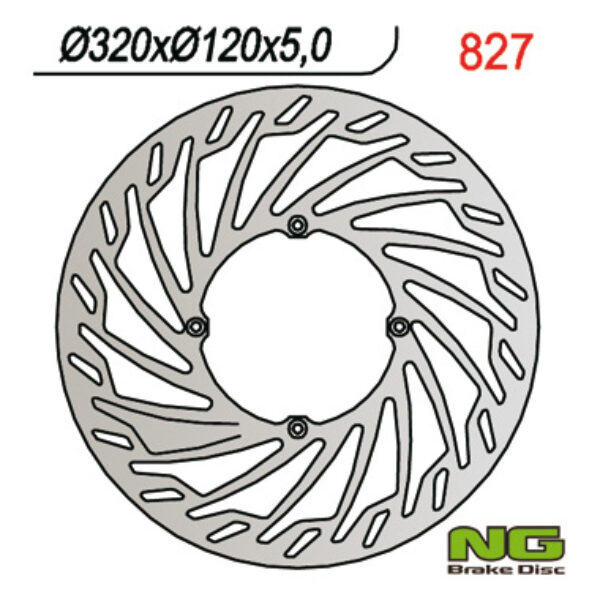 NG Tarcza hamulcowa – HUSQVARNA SMR 570 () (320X1… (2000-2003)