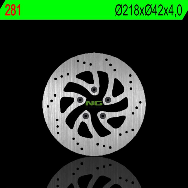 Tarcza Hamulcowa Przód Italjet Jackpot 125 01, Jupiter 125 02, Millenium 125 00-02 (5X6,5Mm) | NG