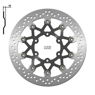 NG Tarcza hamulcowa - KTM 390 ADVENTURE ABS (2017-2020) - NG1642G