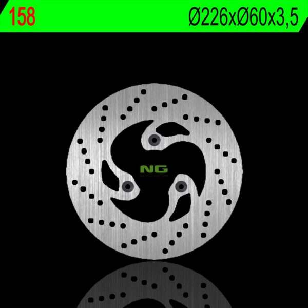 Tarcza Hamulcowa Przód Kymco People 50 00-03, 125/150 99-00 (226X60X3,5Mm) (3X10,5Mm) | NG