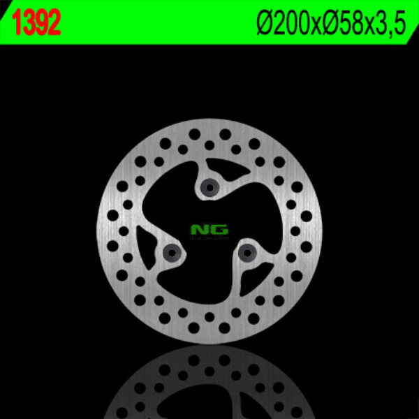 NG Tarcza hamulcowa – PEUGEOT VIVACITY 50 (200X58X3 (2005-2014)