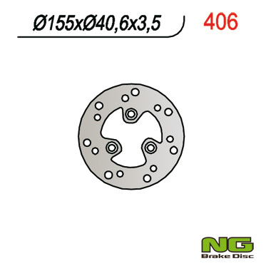 NG Tarcza hamulcowa - NG406