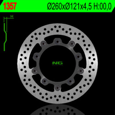 NG Tarcza hamulcowa - SUZUKI BURGMAN 650 (2003-2019)