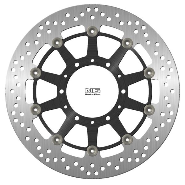 Tarcza Hamulcowa Przód Suzuki DL 650 V-Strom ABS / XT ABS ’20-22, DL 1000 V-Strom ABS / XT ABS / Adventure ABS ’20, DL 1050 V-Strom ABS / XT ABS / XT Explorer ABS ’20-22 (310X121, 50X5Mm) (5X10,25Mm) Pływająca (Środek Aluminiowy) | NG