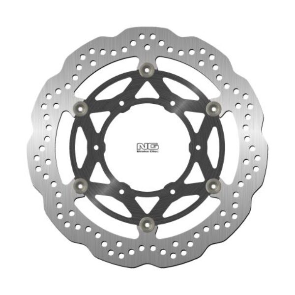 Tarcza Hamulcowa Przód Suzuki GSX-S 1000 ’15-’22 (310X110X5MM) (6X8,5MM) WAVE Pływająca (Środek Aluminiowy) (GSX1000S, GSXS 1000) | NG