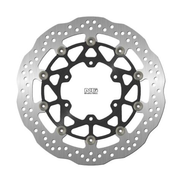 Tarcza Hamulcowa Przód Suzuki Gsxr ABS 1000 ’17-19 (320X102X5,0Mm) (6X8,5Mm) Wave Pływająca (Środek Aluminiowy) | NG