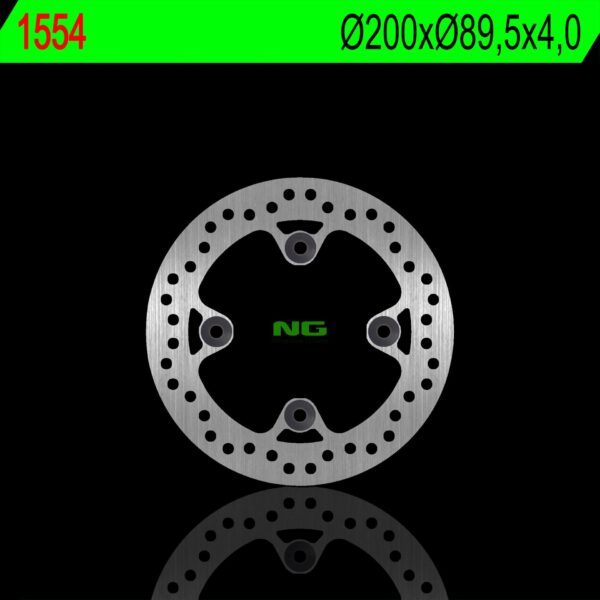 Tarcza Hamulcowa Przód Suzuki LT-A 700/750 King Quad 05-08 (200X89, 5X4,0Mm) (4X10,5Mm) | NG