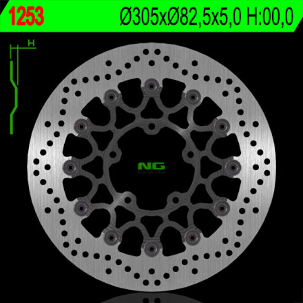 NG Tarcza hamulcowa – TRIUMPH TIGER 800 (2010-2019)