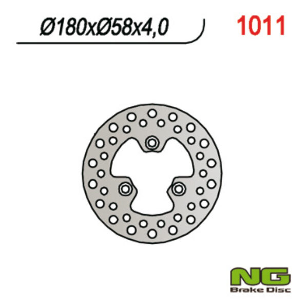 NG Tarcza hamulcowa – KYMCO SKUTERY 50/125/150/300