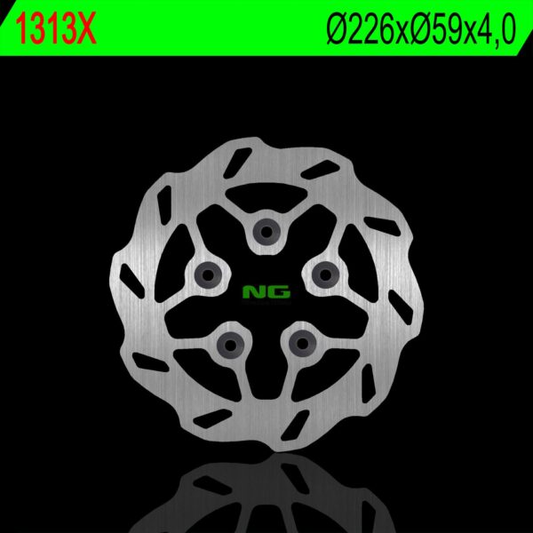 Tarcza Hamulcowa Przód/Tył Peugeot TWEET 50/125/150 10-18 (226X59X4,0MM) (5X10,5MM) WAVE | NG