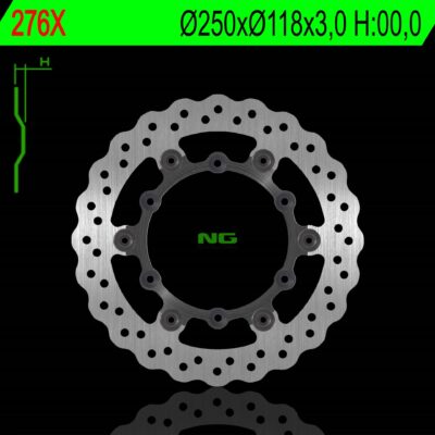 NG Tarcza hamulcowa - YAMAHA YZ/YZF (2001-2017)
