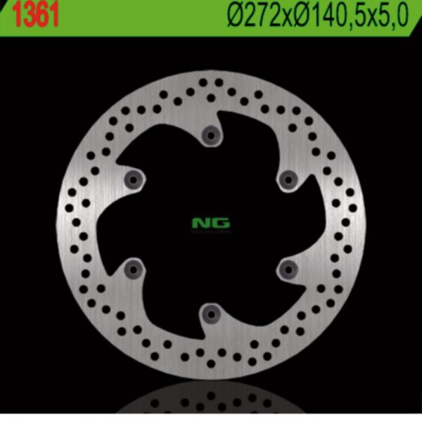 Tarcza Hamulcowa Tył Aprilia ETV 1000 Caponord ’01-’07 (272X140, 5X5) (6X8,5MM) | NG